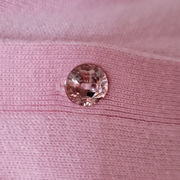 New York & Company Size XS Pink Button Front Cardigan, Excellent Used Condition - Picture 3 of 14